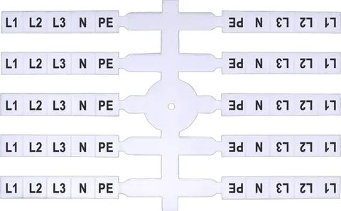EO3 L1,L2,L3,N,PE (x200)