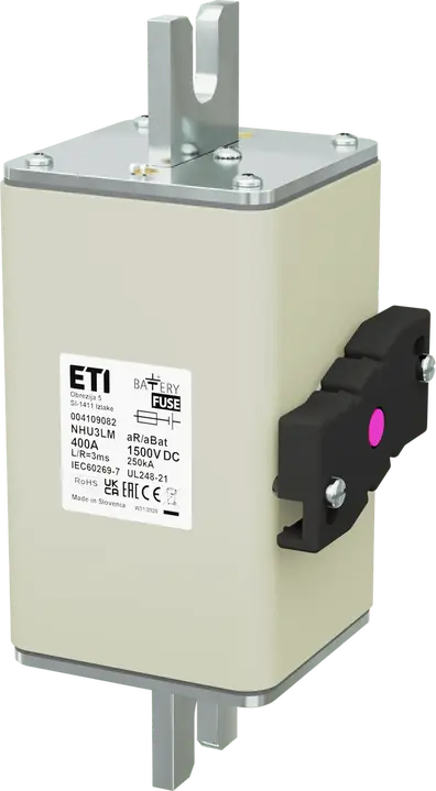 Obrázek NHU3LM aR/aBat 400A/1500V DCAL