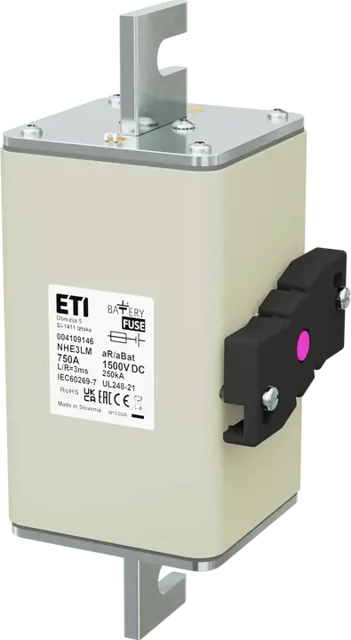 Obrázek NHE3LM aR/aBat 750A/1500V DCAL