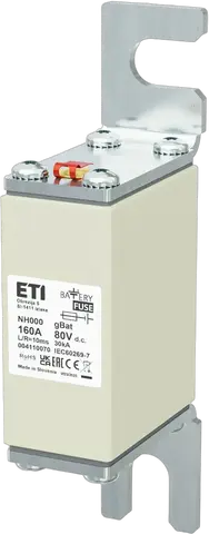 Obrázek NHS000L gBat 160A/80V DC