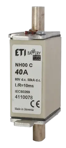 NH000 gBat 40A/80V DC