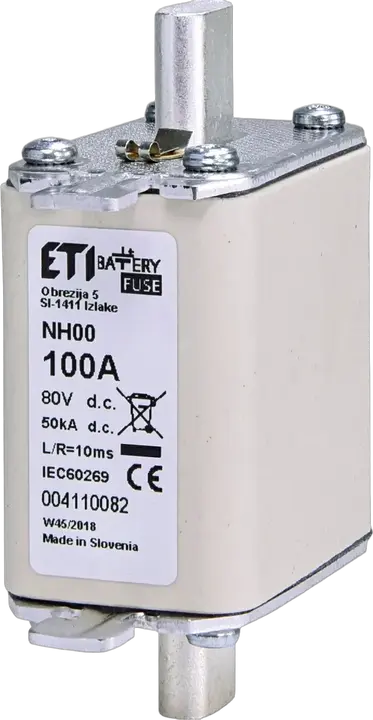 Obrázek NH00 gBat 100A/80V DC