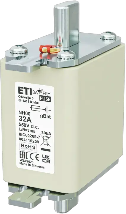Obrázek NH00 gBat 32A/550V DC