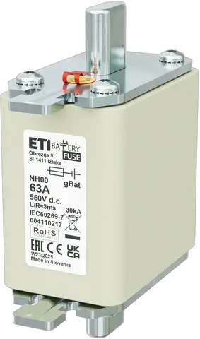 NH00 gBat 63A/550V DC