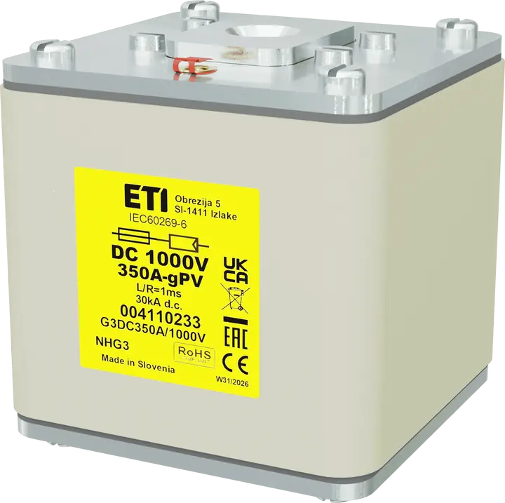 Obrázek NHG3 gPV 350A/1000V DC