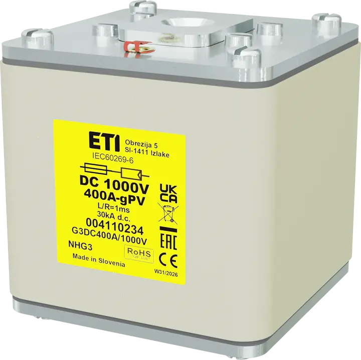 Obrázek NHG3 gPV 400A/1000V DC