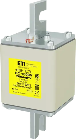 Obrázek NHS2 gPV 200A/1000V DC
