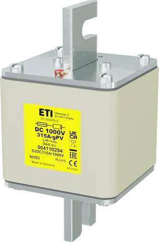 Obrázek NHS3 gPV 315A/1000V DC