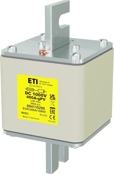 Obrázek NHS3 gPV 400A/1000V DC