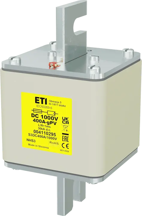 Obrázek NHS3 gPV 400A/1000V DC