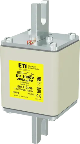 Obrázek NHU2 gPV 200A/1000V DC