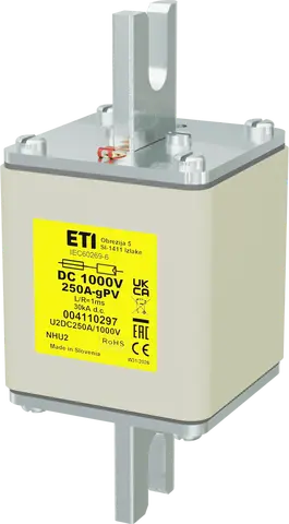 Obrázek NHU2 gPV 250A/1000V DC