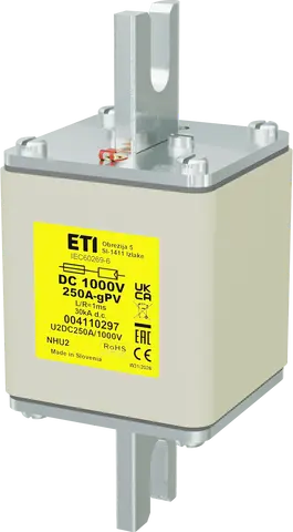 Obrázek NHU2 gPV 250A/1000V DC
