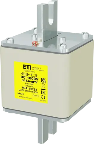 Obrázek NHU3 gPV 315A/1000V DC