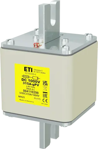 Obrázek NHU3 gPV 315A/1000V DC