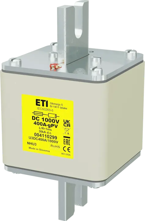 Obrázek NHU3 gPV 400A/1000V DC