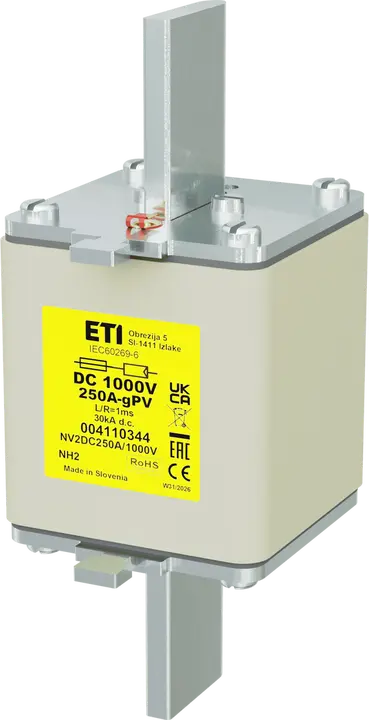 Obrázek NH2 gPV 250A/1000V DC