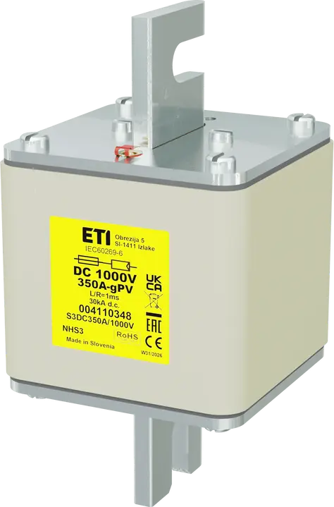 Obrázek NHS3 gPV 350A/1000V DC