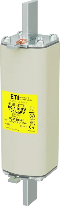 Obrázek NH1XL gPV 125A/1100V DC UL