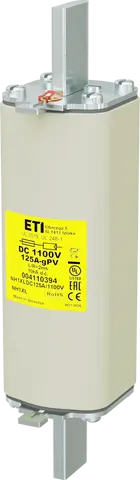 NH1XL gPV 125A/1100V DC UL