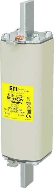 Obrázek NH1XL gPV 160A/1100V DC UL