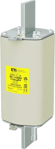 NH3L/K gPV 315A/1100V DC