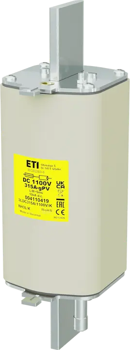 Obrázek NH3L/K gPV 315A/1100V DC