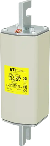 NHS2XL gPV 250A/1100V DC