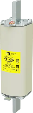 NH1XL gPV 80A/1100V DC