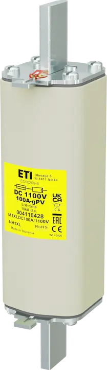 Obrázek NH1XL gPV 100A/1100V DC