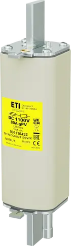NH1XL/K gPV 80A/1100V DC