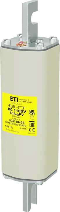Obrázek NHS1XL gPV 63A/1100V DC