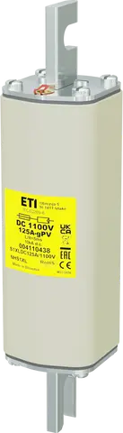 NHS1XL gPV 125A/1100V DC