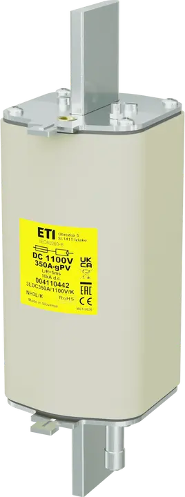 Obrázek NH3L/K gPV 350A/1100V DC