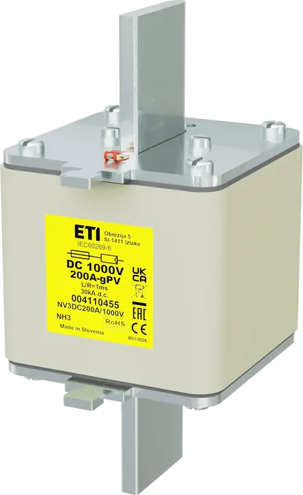 Obrázek NH3 gPV 200A/1000V DC