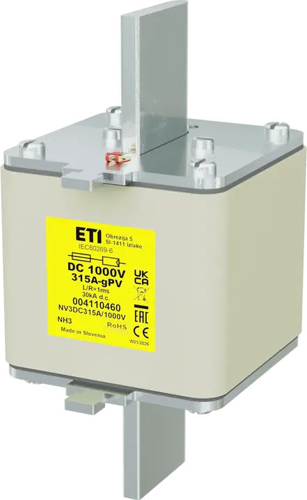 Obrázek NH3 gPV 400A/1000V DC