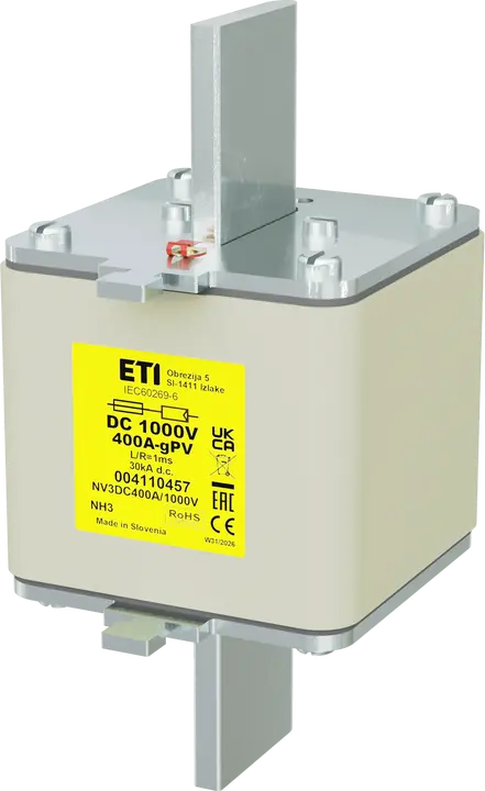 Obrázek NH3 gPV 400A/1000V DC