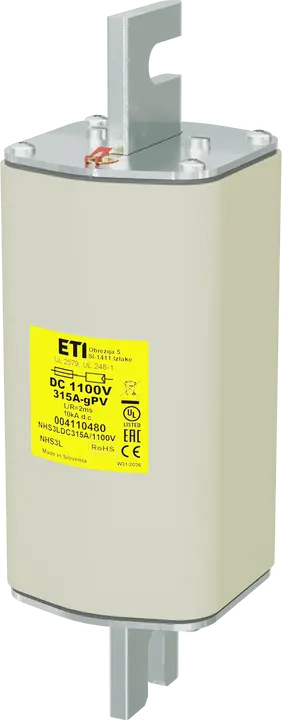 Obrázek NHS3L gPV 315A/1100V DC UL