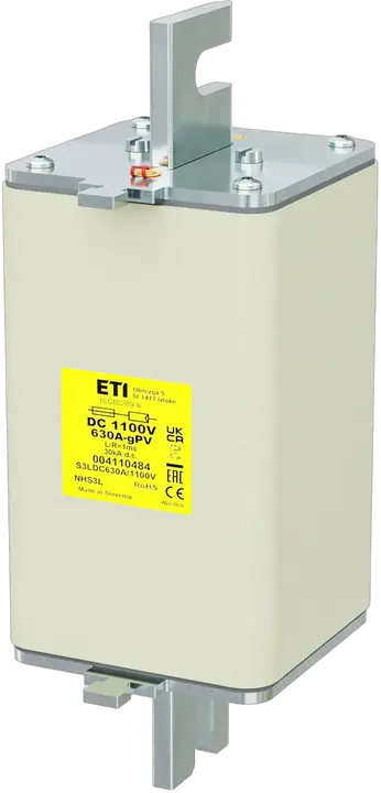 Obrázek NHS3L gPV 630A/1100V DC