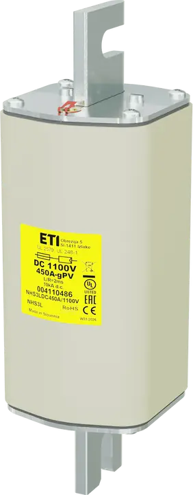 Obrázek NHS3L gPV 450A/1100V DC UL