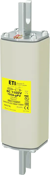 Obrázek NHU1XL gPV 160A/1100V DC UL