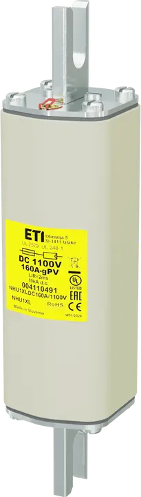 Obrázek NHU1XL gPV 160A/1100V DC UL