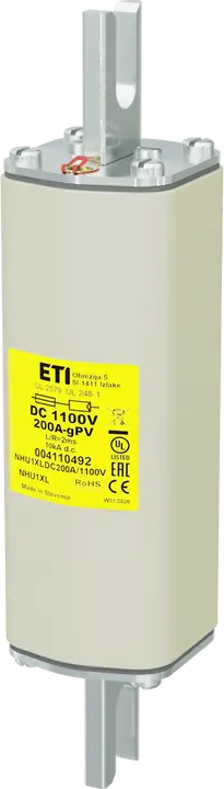 Obrázek NHU1XL gPV 200A/1100V DC UL