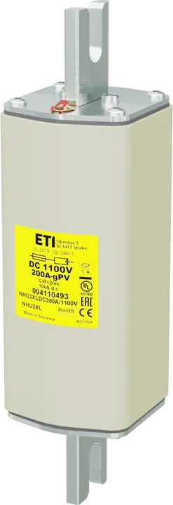 Obrázek NHU2XL gPV 200A/1100V DC UL