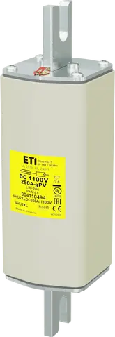 NHU2XL gPV 250A/1100V DC UL