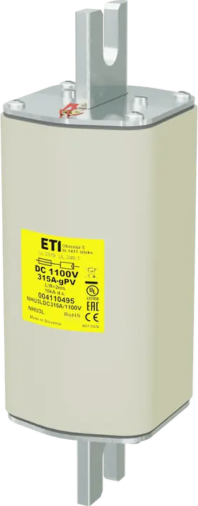 Obrázek NHU3L gPV 315A/1100V DC UL