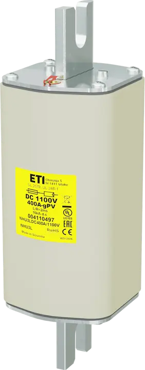Obrázek NHU3L gPV 400A/1100V DC UL