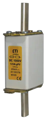 NH1C gR 50A/1000V DC