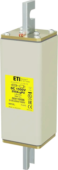 Obrázek NHS1XL gPV 200A/1500V DC UL