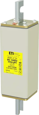 NHS1XL gPV 200A/1500V DC UL
